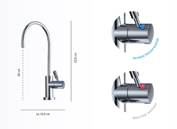 1-Wege-Wasserhahn – UNILINA led